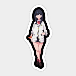 Rikka Takarada Ssss gridman Sticker